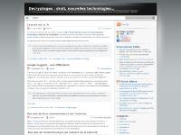 decryptages.wordpress.com Accueil, À propos, Le point sur le .fr decryptages.wordpress.com Accueil, À propos, Le point sur le .fr