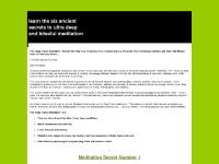 deep-meditation-secrets.com [Yes, I Want to Order NOW!], [Convenient On-Line Order Form]