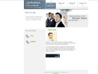 definitionrecruit.co.uk Clients, Candidates, DEZIGNED