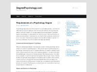 degreepsychology.com psychology degree, psychology colleges us