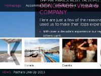 deliciouslysortedibiza.com Homepage, Accommodation, Entertainment