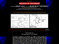 THE MUSEUM OF YESTERDAY THE MUSEUM OF YESTERDAY