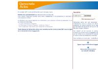 Démocratie active : L'atelier citoyen / Accueil Démocratie active : L'atelier citoyen / Accueil