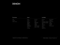denon.com Canada, Austria, France