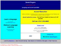Self-study language courses & accent tuition