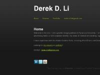 Derek D. Li - Graphic Design - Windsor, ON