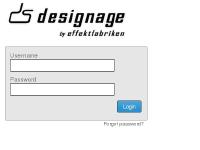 DeSignage Administration DeSignage Administration