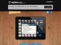 Metro Tasks for iPad - Get Organized and Stay Organized! Metro Tasks for iPad - Get Organized and Stay Organized!
