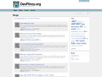 devpinoy.org Filipino Developers, ASP.NET, JAVA devpinoy.org Filipino Developers, ASP.NET, JAVA