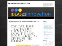 IDEAS INSPIRING INNOVATION | Innovation, Brand Thinking, Intercultural Brand-Building, Brand Storytelling, Social Media, Neuromarketing, Sustainable & Responsible Business