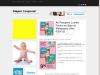 Diaper Coupon for Huggies, Pampers, Luvs, Seventh Generation Index Diaper Coupon for Huggies, Pampers, Luvs, Seventh Generation Index