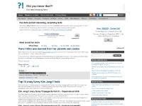 Fun facts and amazing facts - Did you know that?!