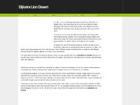 Dijkstra Lion Desert Dijkstra Lion Desert