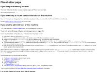 Placeholder page Placeholder page