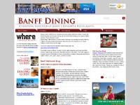 Banff Dining Guide. A guide to Restaurant in Banff, Alberta Banff Dining Guide. A guide to Restaurant in Banff, Alberta