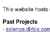 Projects Site - Boyang Zhao