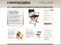 Directors Chairs - Personalised and customised Director chairs by Nauticalia - Homepage