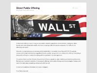 Direct Public Offering | Direct Public Offering (DPO) services Direct Public Offering | Direct Public Offering (DPO) services