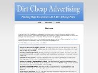 Dirt Cheap Advertising | Finding New Customers At A Dirt Cheap Price