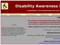 disability-awareness.org DAMI Programs, DAMI Newsletters, Links disability-awareness.org DAMI Programs, DAMI Newsletters, Links