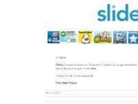 Slide - Shut Down Announcement Slide - Shut Down Announcement