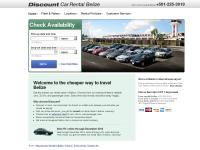 Discount Car Rental in Belize - Belize's trusted car rental.