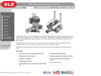 DLE-35RA, DLE-55, DLE-55RA, DLE-60 DLE-35RA, DLE-55, DLE-55RA, DLE-60