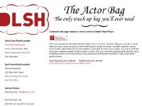 DLSH - The Actor Bag DLSH - The Actor Bag