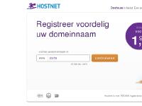Hostnet: De grootste domeinnaam- en hostingprovider van Nederland. Hostnet: De grootste domeinnaam- en hostingprovider van Nederland.