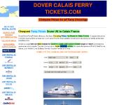 dovercalaisferrytickets.com dover calais ferry tickets, cheap dover calais ferry tickets, discount ferry dover crossings