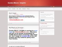 Gordon Moore | Insights |