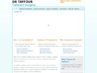 Dr. Tayfour Cataract Surgery of the Eye in Windsor Ontario Canada