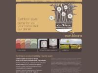 Earthborn: environmentally friendly paint, natural organic paint, eggshell & varnish products. VOC free.