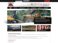 earthmovin.com excavating, excavating contractor, excavating company