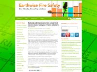 Earthwise Fire Safety Blog. Eco-friendly fire safety solutions, flame retardant solutions, eco-friendly chemical products