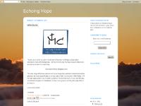 echoinghope.blogspot.com 6:50 PM, 9:00 AM, 9:00 AM