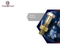 Eckart & Finard - Fasteners & Custom Engineered Components Eckart & Finard - Fasteners & Custom Engineered Components
