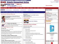 Eclectic Homeschool Online - Creative Homeschooling Resources Eclectic Homeschool Online - Creative Homeschooling Resources