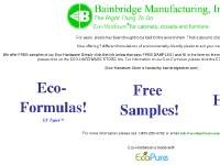 Eco-Friendly Cabinet Hardware! Eco-Friendly Cabinet Hardware!