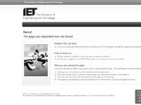 Sorry! - IET Conferences