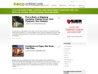 Eco Container Home | Shipping Container Homes, Container Home Design, Container Architecture Ideas and More