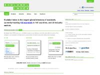 Ecolabel Index | Who's deciding what's green?