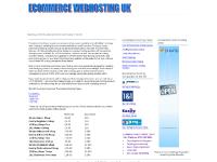 ecommercehostinguk.com EasilyShop, 123-Reg, UK2 net Ecommerce Hosting Review