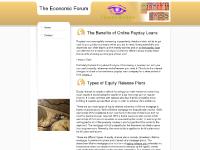 The Economic Forum - Finance Reviews