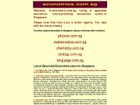  biology.com.sg, language.com.sg, Mr. Anthony Fok, First Class Honours Economics Scholar