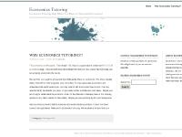 Economics Tutoring for MBAs, Graduates, Undergraduates, AP Economics: Economics Tutor.org Economics Tutoring for MBAs, Graduates, Undergraduates, AP Economics: Economics Tutor.org