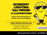 Economy Lighting has moved to Illuminations. Economy Lighting has moved to Illuminations.