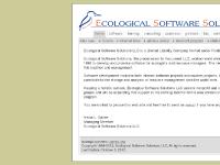 Ecological Software Solutions Ecological Software Solutions