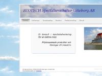 Startsida | ECOTECH Specialkemikalier Göteborg AB