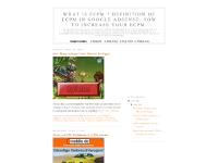 What is eCPM ? Definition of eCPM in Google Adsense. How to increase your eCPM. What is eCPM ? Definition of eCPM in Google Adsense. How to increase your eCPM.